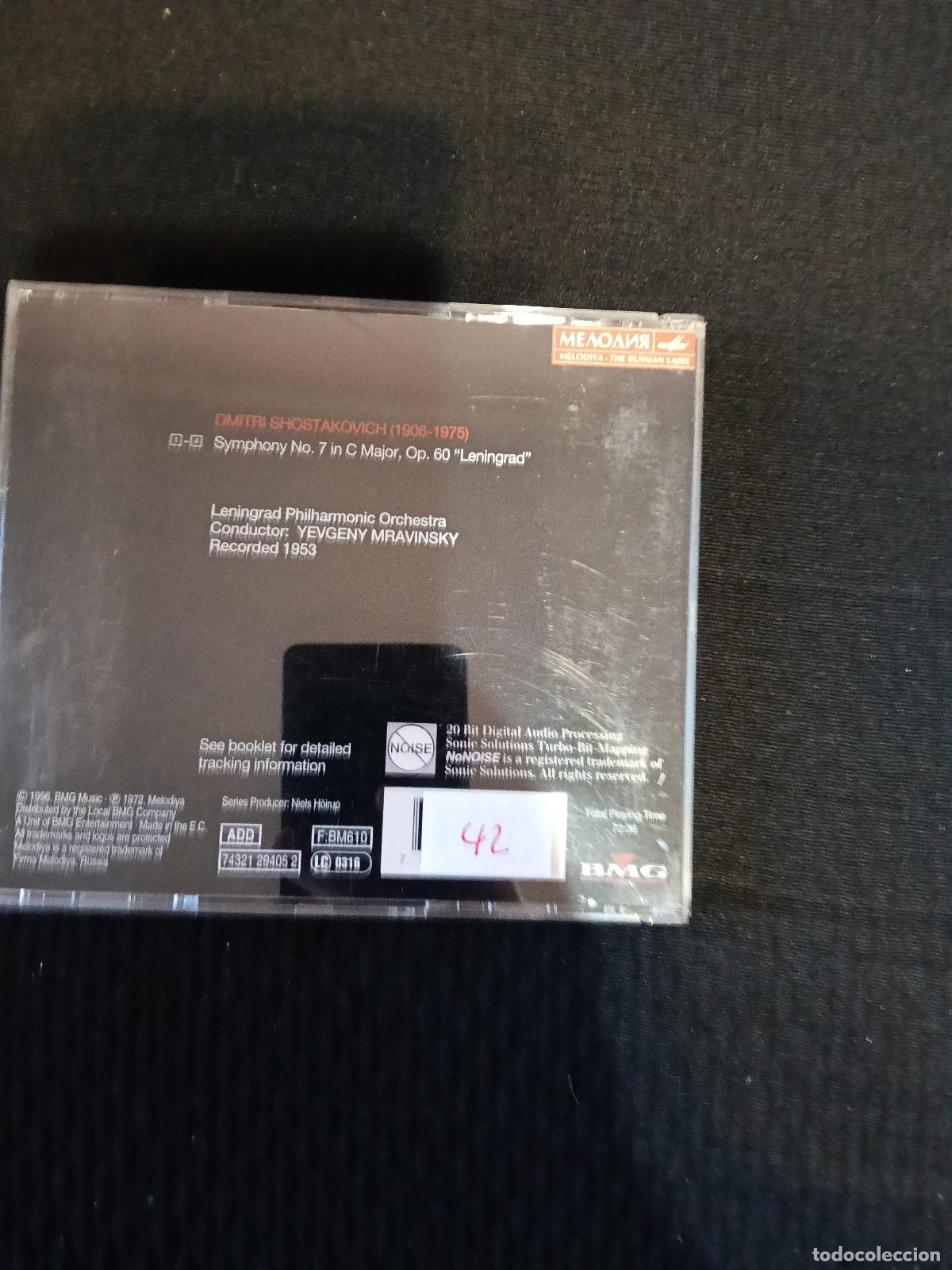 CDs de m&uacute;sica: Mravinsky ed.16: Shostakovich - Foto 2
