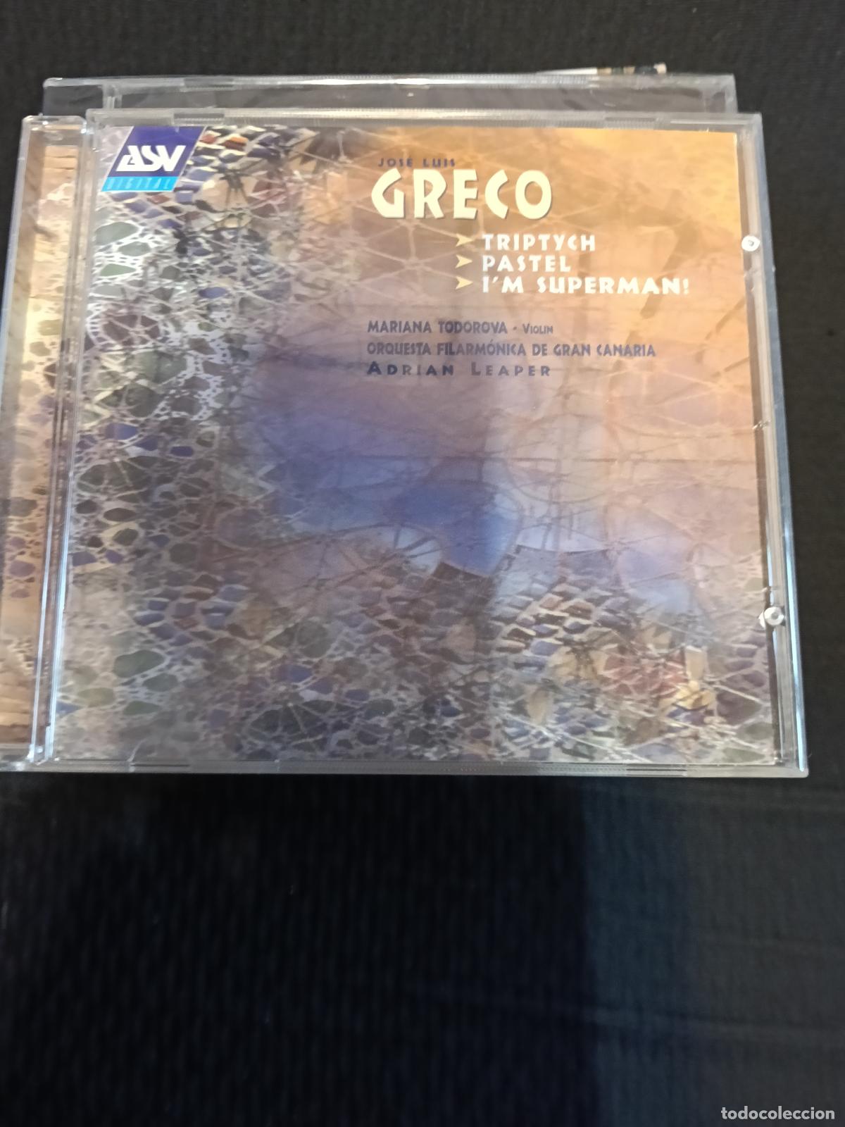CDs de m&uacute;sica: JOSE LUIS GRECO TRIPTYCH - PASTEL - IM SUPERMAN - Foto 1