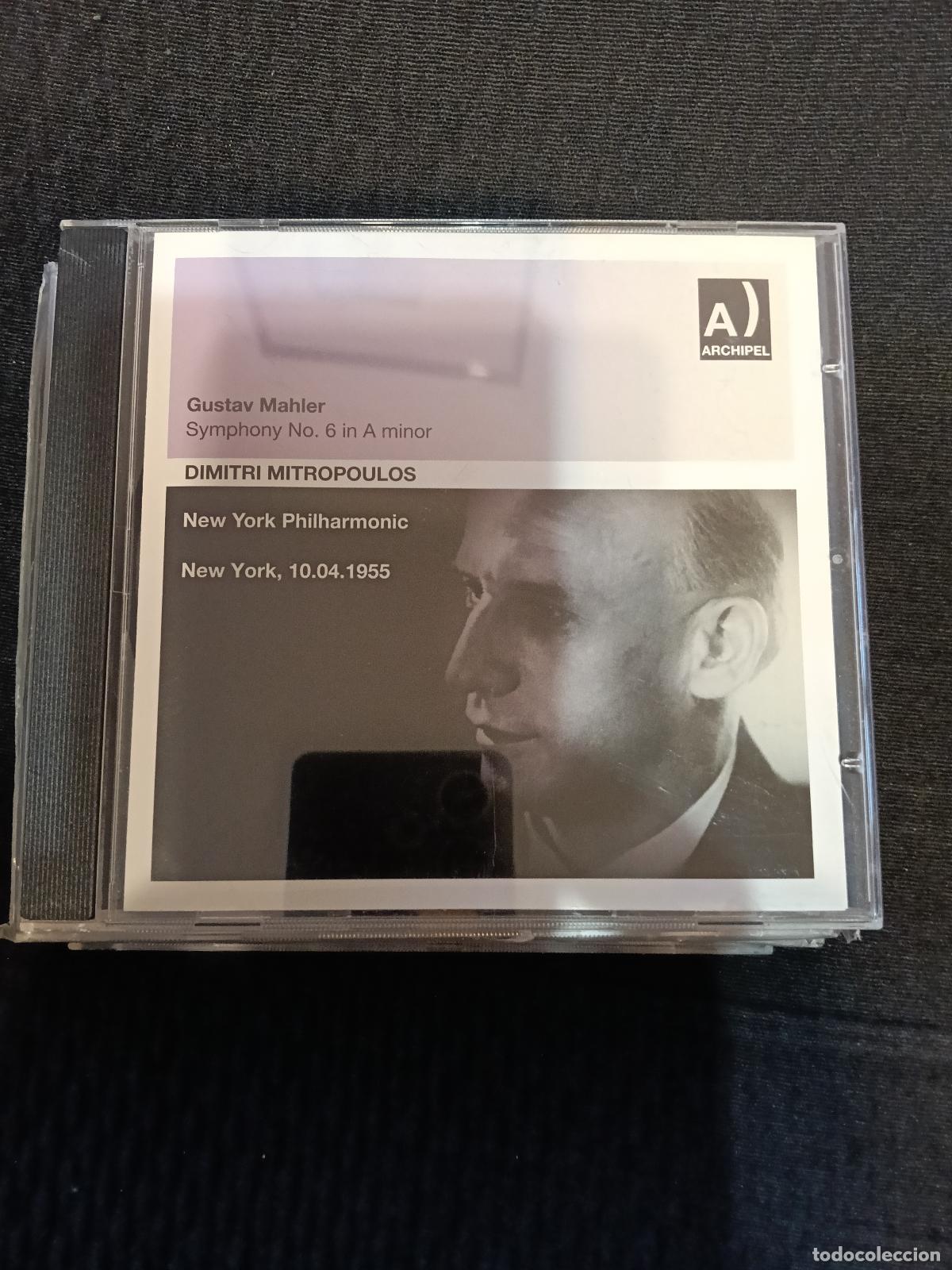 CDs de m&uacute;sica: DIMITRI MITROPOULOS GUSTAV MAHLER - Foto 1