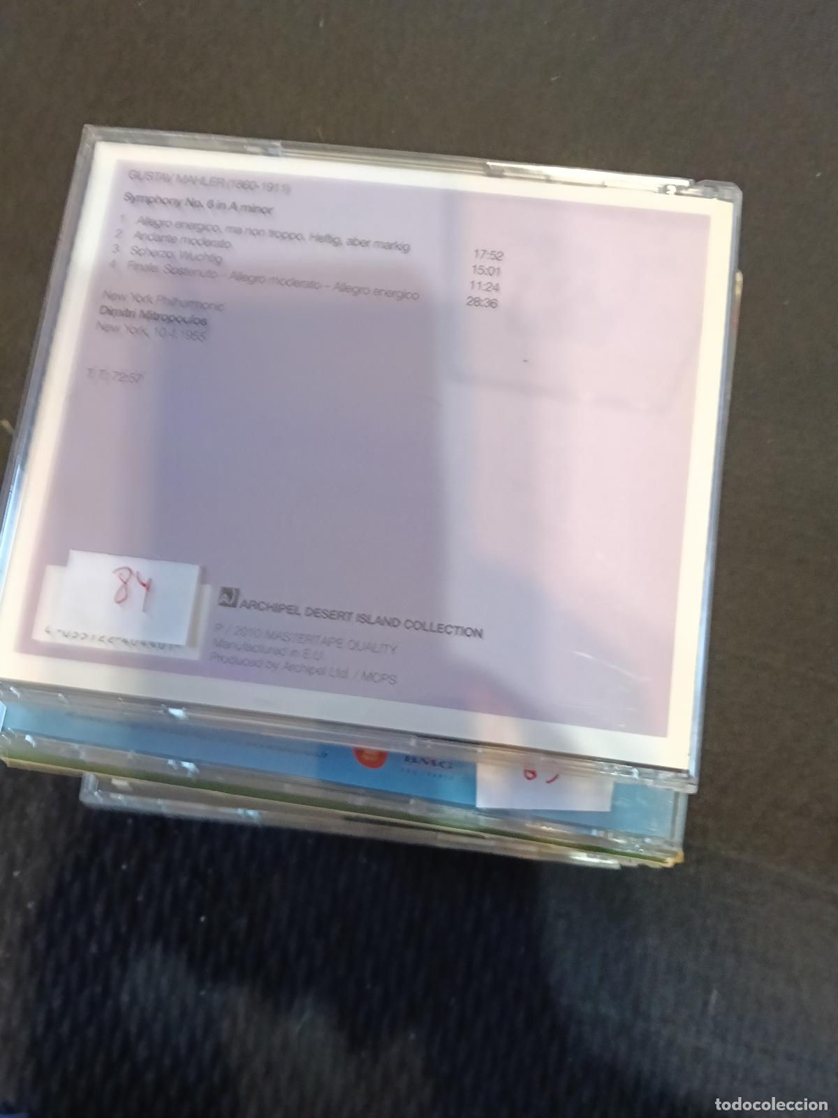CDs de m&uacute;sica: DIMITRI MITROPOULOS GUSTAV MAHLER - Foto 2