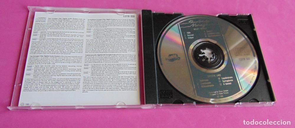 CDs de m&uacute;sica: Klaus Schulze &ndash; Mirage - CD THUNDER BOLT RECORDS - Foto 4