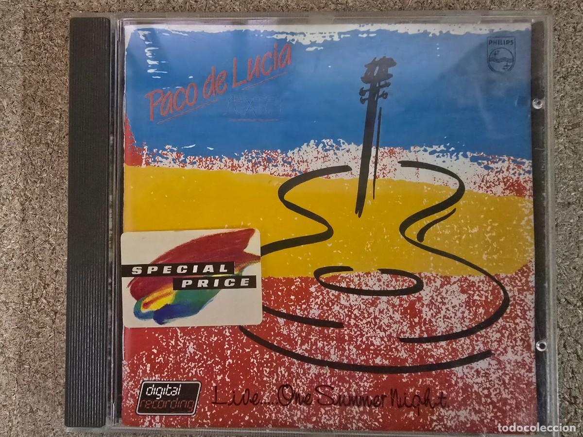 CDs de m&uacute;sica: CD Paco de Lucia.Live...One Summer Nigth - Foto 1