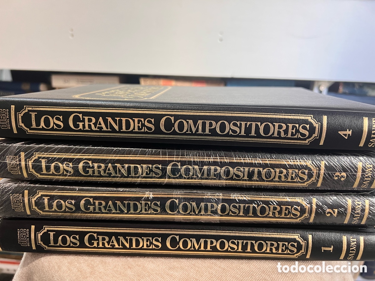 CDs de m&uacute;sica: Salvat &middot; Los Grandes Compositores (4 tomos + CD) &middot; impecable - Foto 5