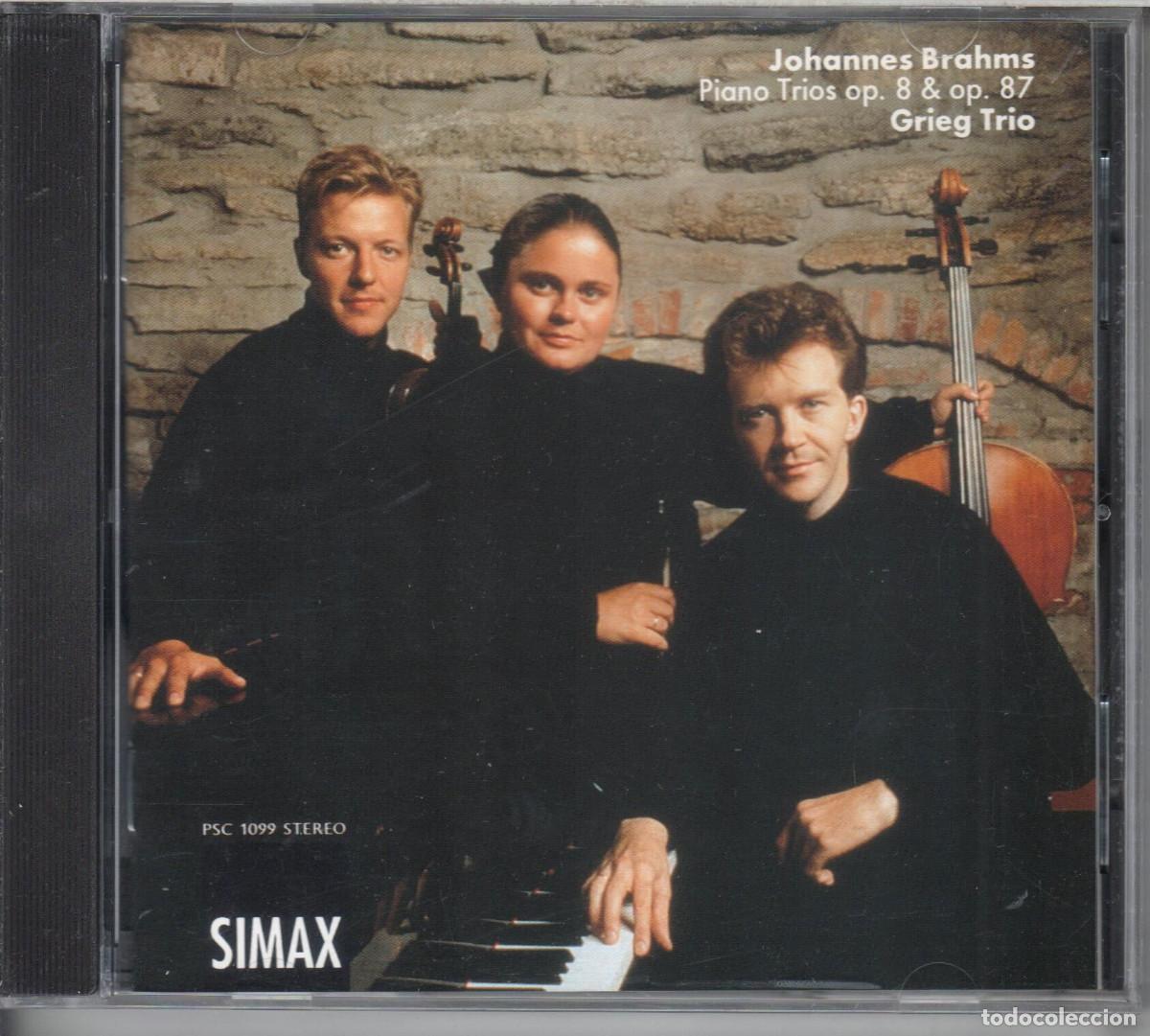 CDs de M&uacute;sica: Brahms: Trios con piano. Grieg trio Nuevo precintado