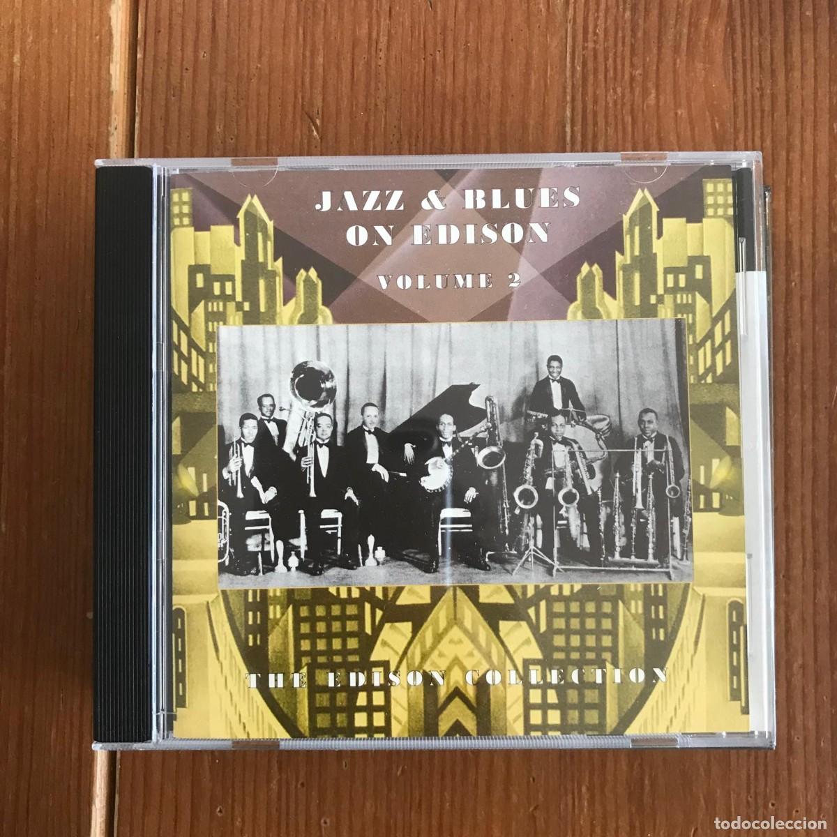 CDs de m&uacute;sica: VV.AA. - JAZZ & BLUES ON EDISON VOLUME 2 - CD DOCUMENT 2007 - Foto 1