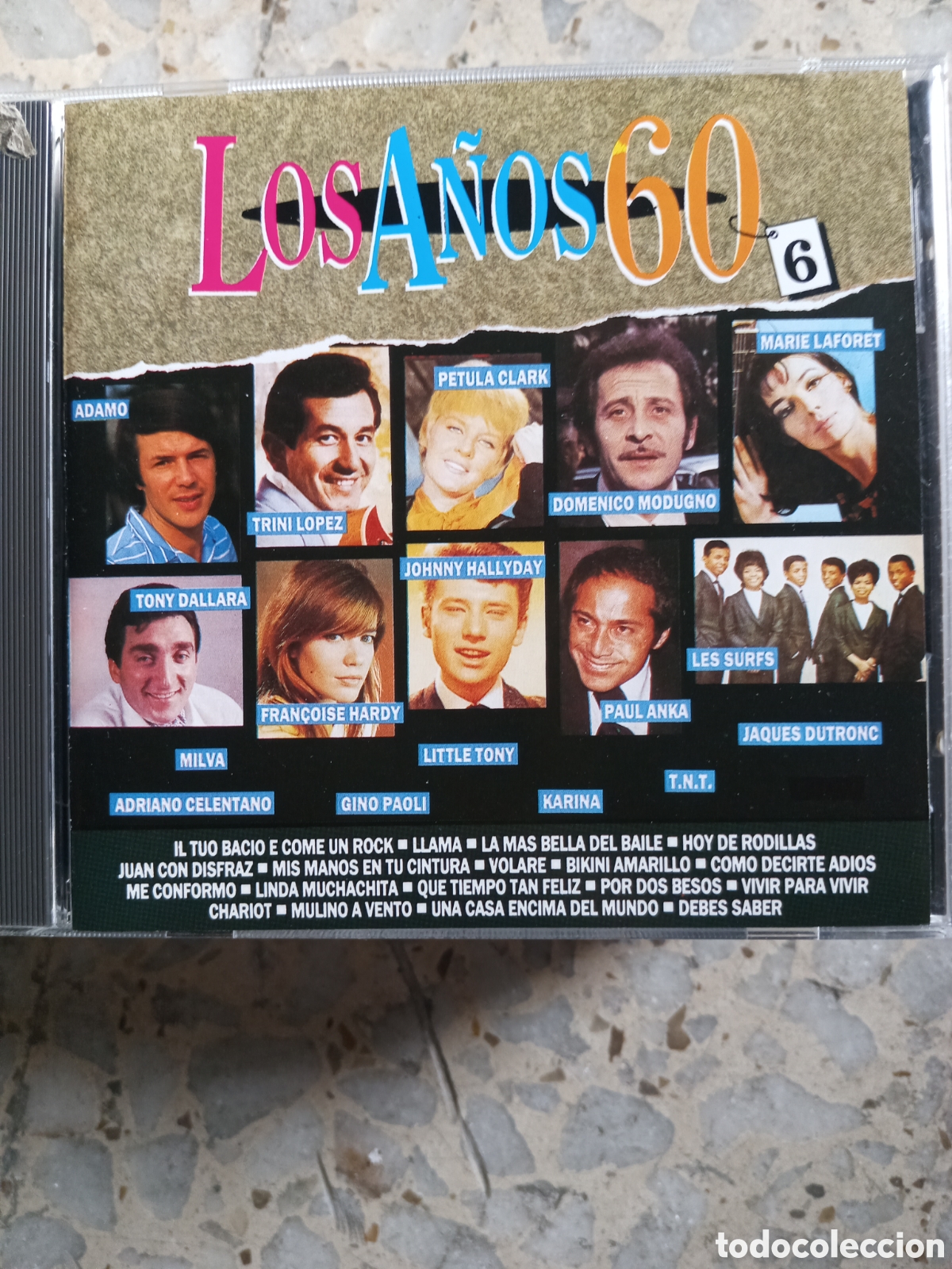 CDs de m&uacute;sica: CD LOS A&Ntilde;OS 60 VOL 6 - Foto 1