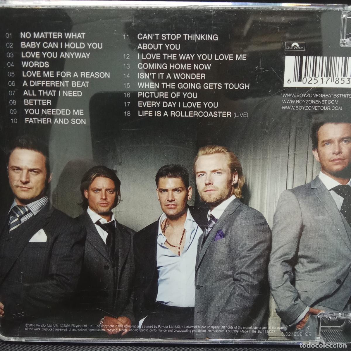 CDs de m&uacute;sica: BOYZONE, BACK AGAIN.. NO MATTER WHAT. CD - Foto 2