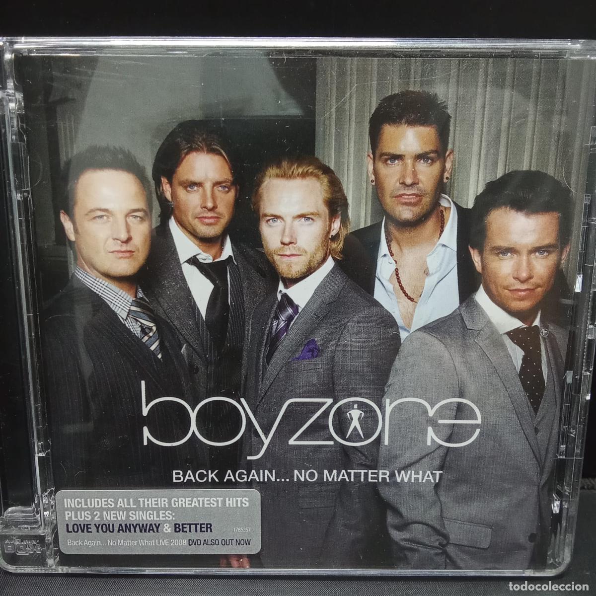 CDs de m&uacute;sica: BOYZONE, BACK AGAIN.. NO MATTER WHAT. CD - Foto 1