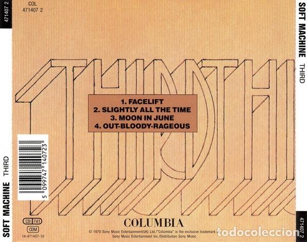 CDs de m&uacute;sica: Soft Machine - Third - Foto 2