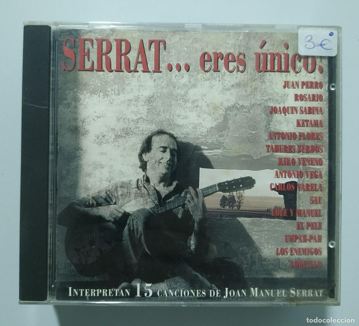 CDs de m&uacute;sica: CD SERRAT .... ERES UNICO - Foto 1