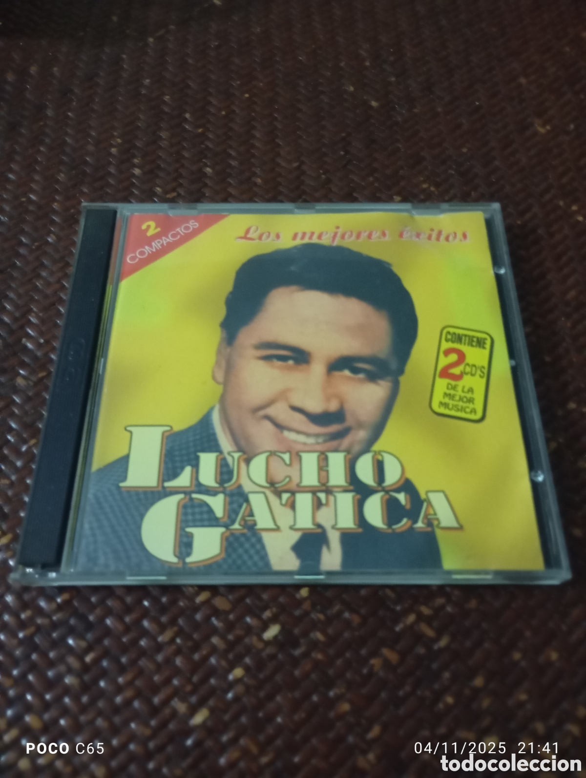 CDs de m&uacute;sica: Lucho gatica 2 CD los mejores &eacute;xitos - Foto 1