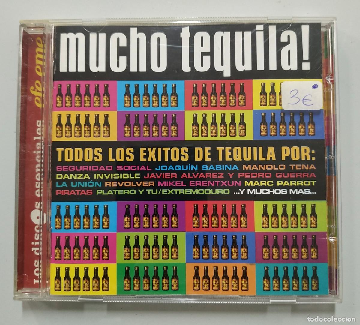 CDs de m&uacute;sica: CD MUCHO TEQUILA TODOS LOS EXITOS VERSIONADOS - Foto 1