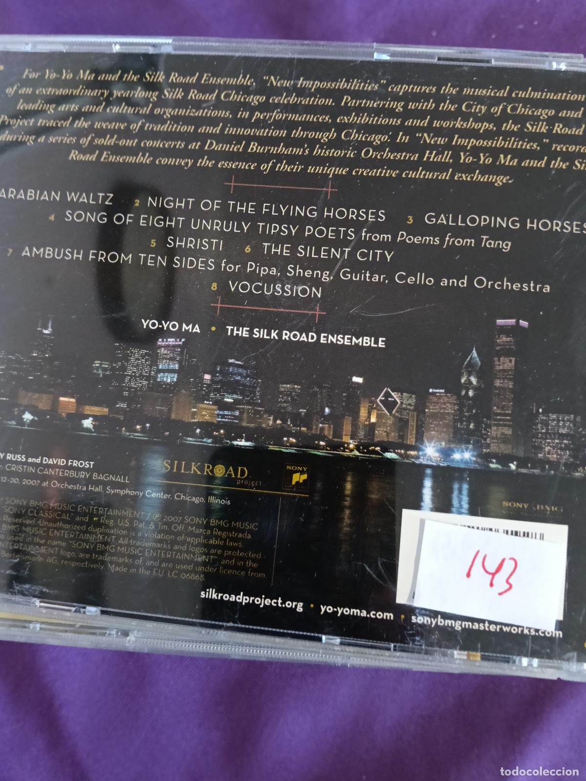 CDs de m&uacute;sica: THE SILK ROAD ENSEMBLE YO-YO MA - Foto 2