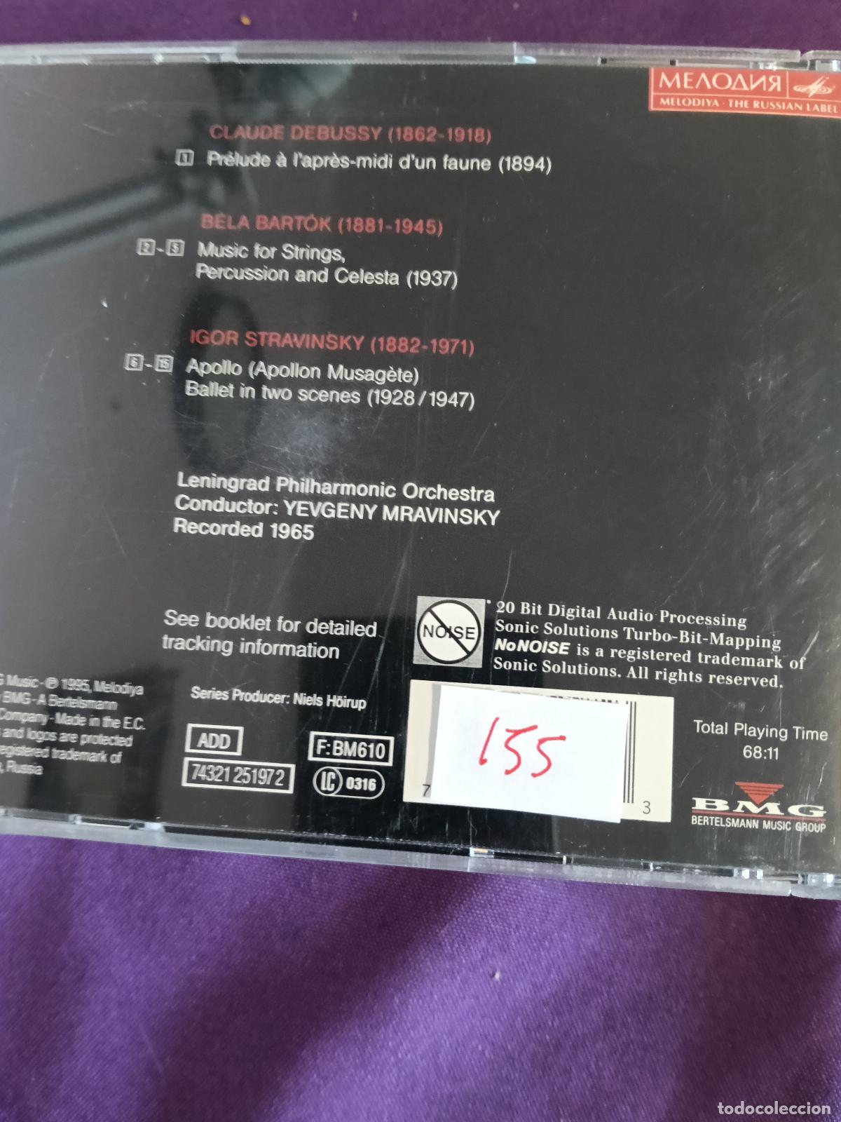 CDs de m&uacute;sica: YEVGENY MRAVINSKY VOL.8 - Foto 2