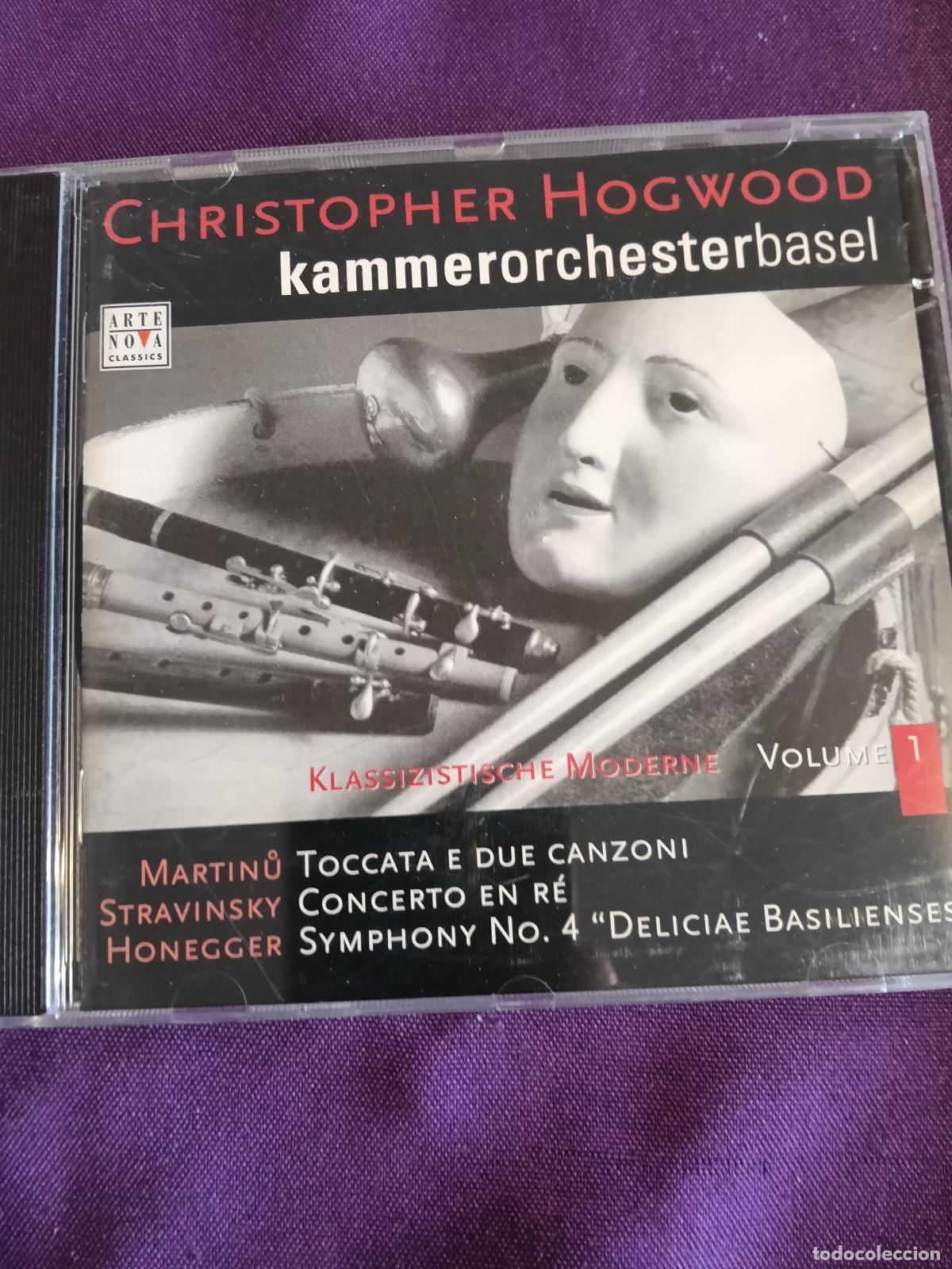 CDs de m&uacute;sica: CHRISTOPHER HOGWOOD KAMMER OCHESTER BASEL - Foto 1