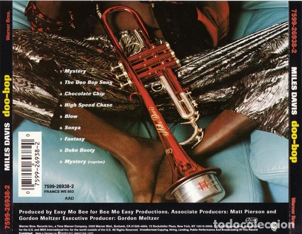 CDs de m&uacute;sica: Miles Davis - Doo-bop - Foto 2