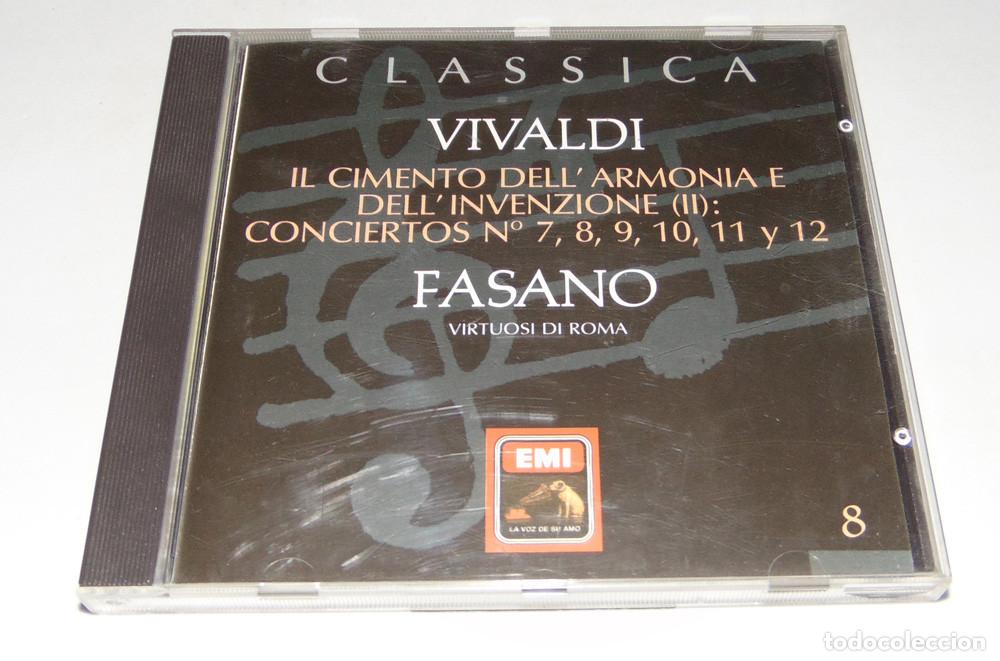 CDs de m&uacute;sica: VIVALDI - IL CIMENTO DELL'ARMONIA E DELL'INVENZIONE II - CONCIERTOS - FASANO - CD ALBUM EMI