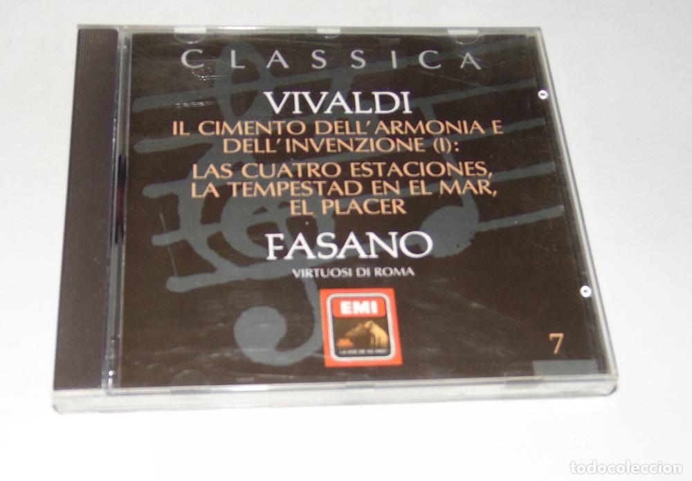 CDs de m&uacute;sica: VIVALDI - IL CIMENTO DELL'ARMONIA E DELL'INVENZIONE I - LAS 4 ESTACIONES.. - FASANO - CD ALBUM EMI