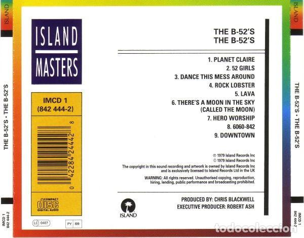 CDs de m&uacute;sica: The B-52s - The B-52s - Foto 2