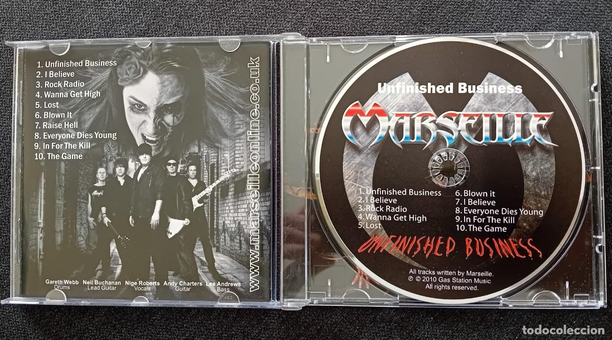 CDs de m&uacute;sica: Marseille &ndash; Unfinished Business CD - Foto 2