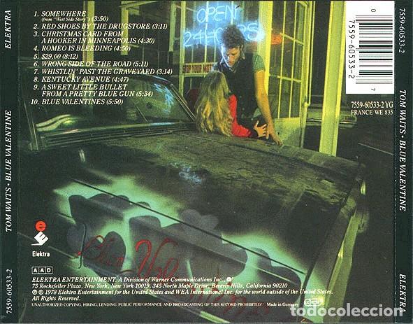 CDs de m&uacute;sica: Tom Waits - Blue Valentine - Foto 2