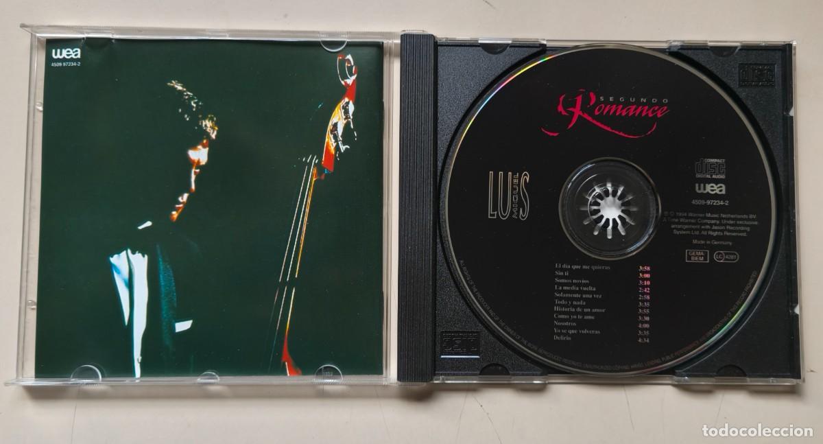 CDs de m&uacute;sica: LUIS MIGUEL - SEGUNDO ROMANCE - Foto 2