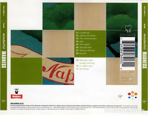 CDs de m&uacute;sica: Madness - Wonderful (1999) - Foto 2
