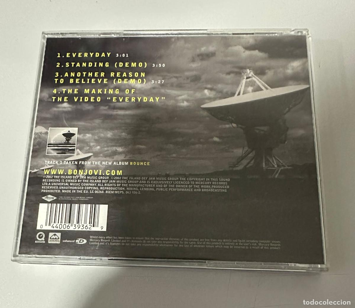 CDs de m&uacute;sica: Bon Jovi - Everyday CD - Foto 2