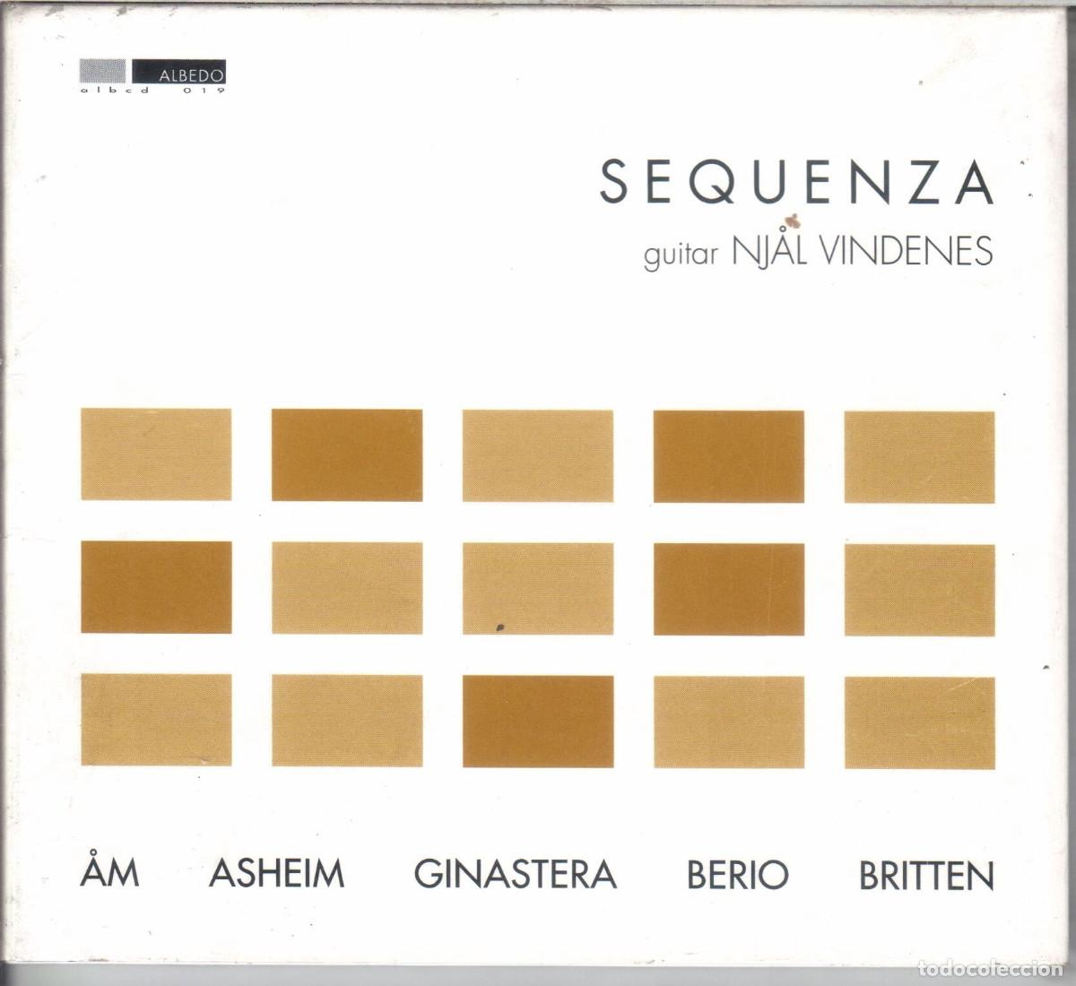 CDs de m&uacute;sica: Sequenza. Nj&aring;l Vindenes - Foto 1