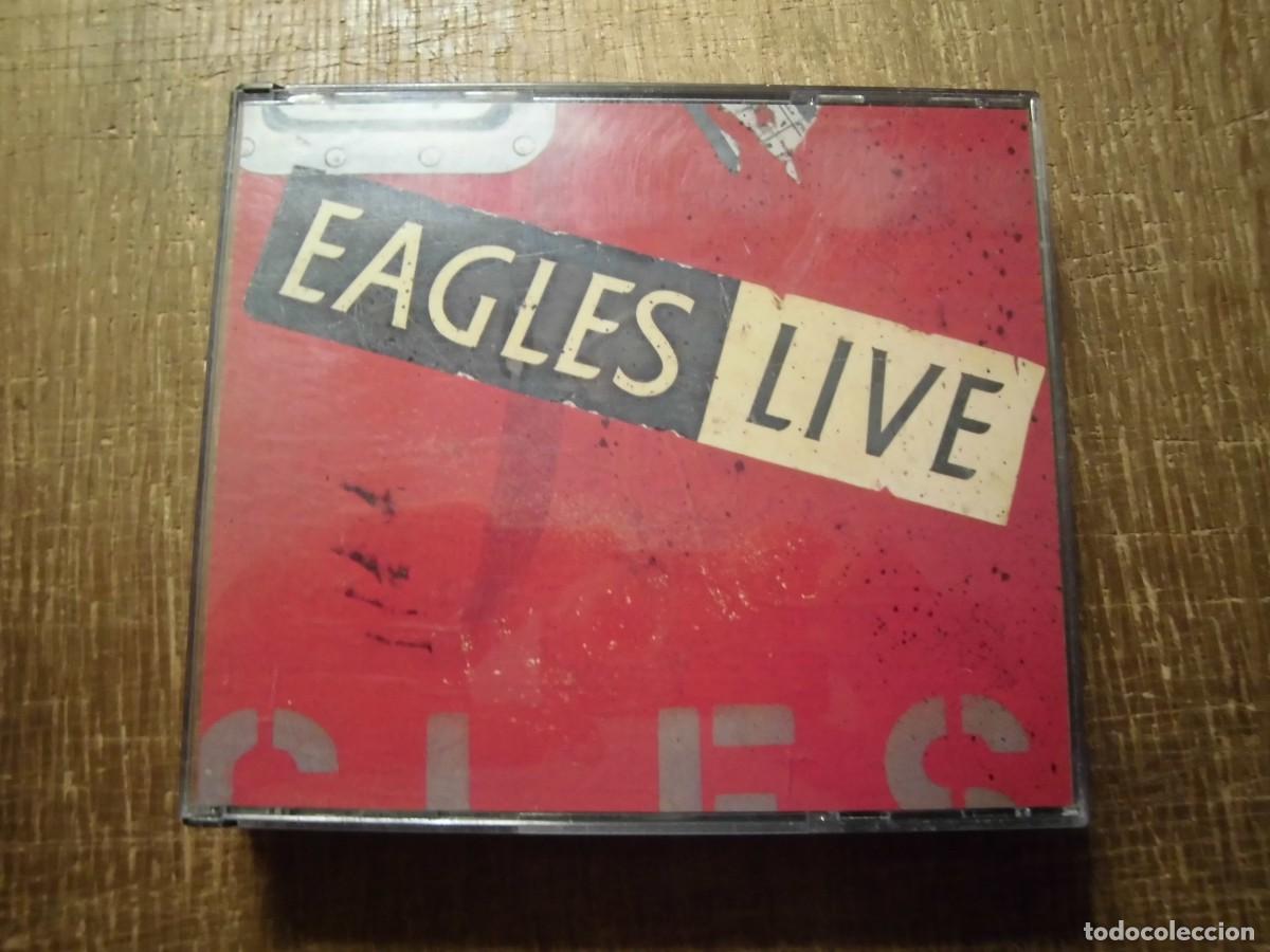 CDs de m&uacute;sica: DOBLE CD EAGLES LIVE - Foto 1