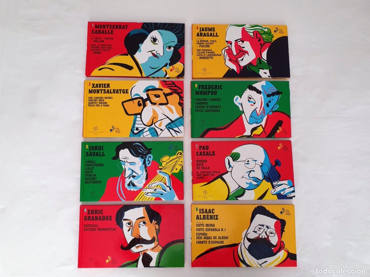 CD de M&uacute;sica: Lote 8 libros + CD - Colecci&oacute;n Temps de Sons i Emocions: N&uacute;meros 1 a 8