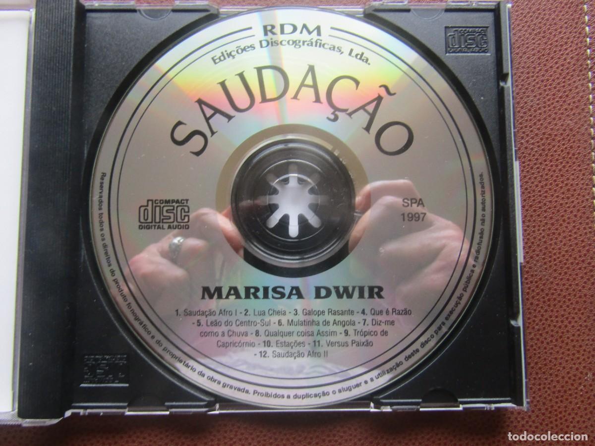 CDs de m&uacute;sica: Marisa Dwir - Sauda&ccedil;&atilde;o - CD - Foto 3