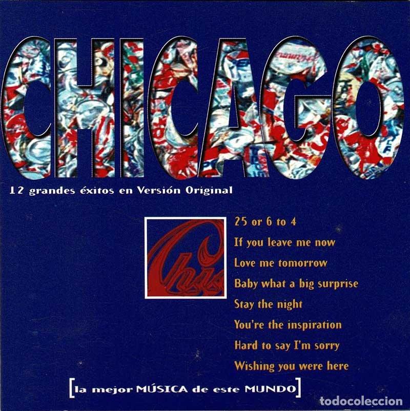 CDs de m&uacute;sica: Chicago - 12 Grandes &Eacute;xitos En Versi&oacute;n Original. CD - Foto 1