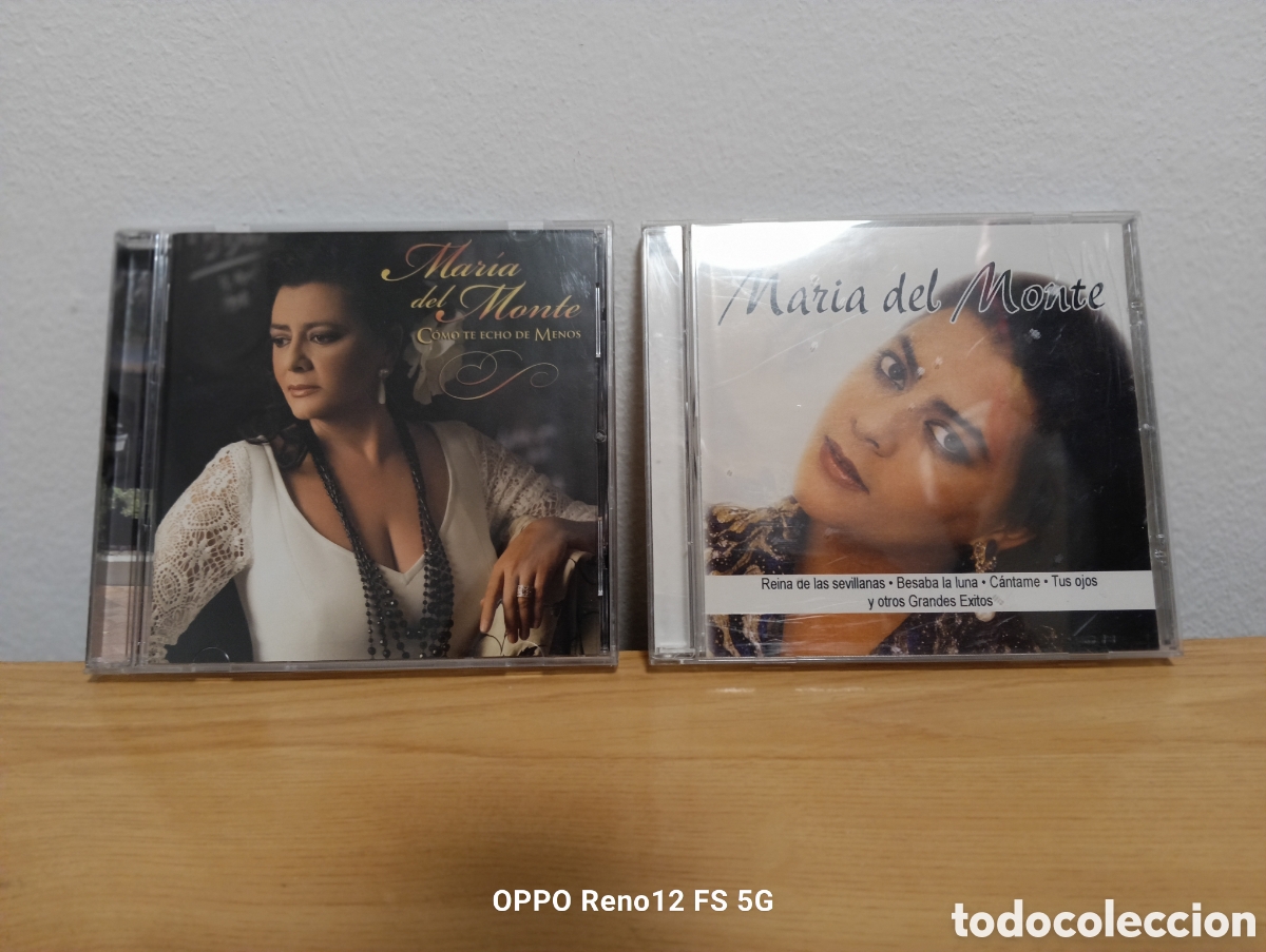 CDs de m&uacute;sica: Dos CD de Mar&iacute;a Del Monte - Foto 1