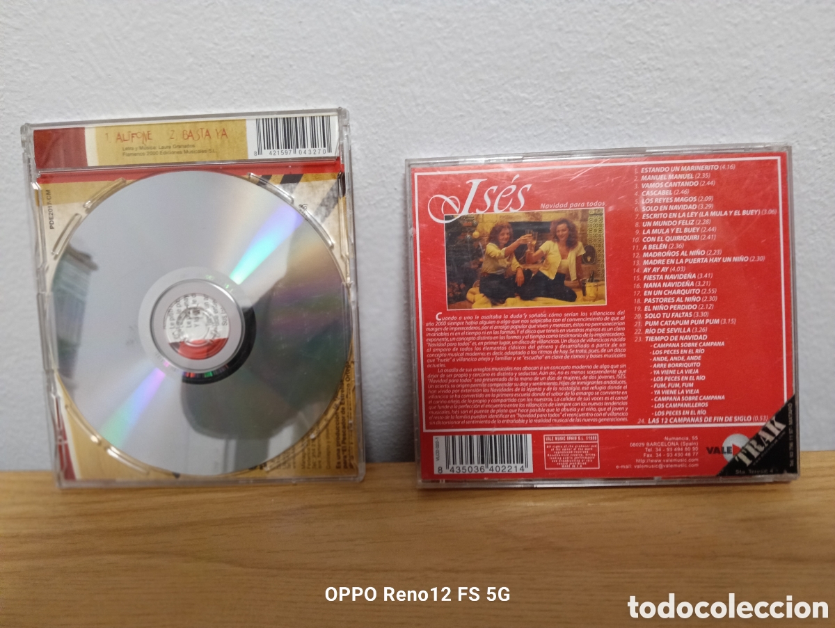 CDs de m&uacute;sica: Maxi Single De Las Soles y Cd De Las Is&eacute;s - Foto 2