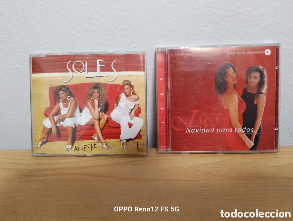CDs de m&uacute;sica: Maxi Single De Las Soles y Cd De Las Is&eacute;s - Foto 1