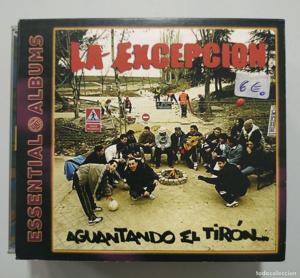 CDs de m&uacute;sica: CD LA EXCEPCION - AGUANTANDO EL TIRON - Foto 1