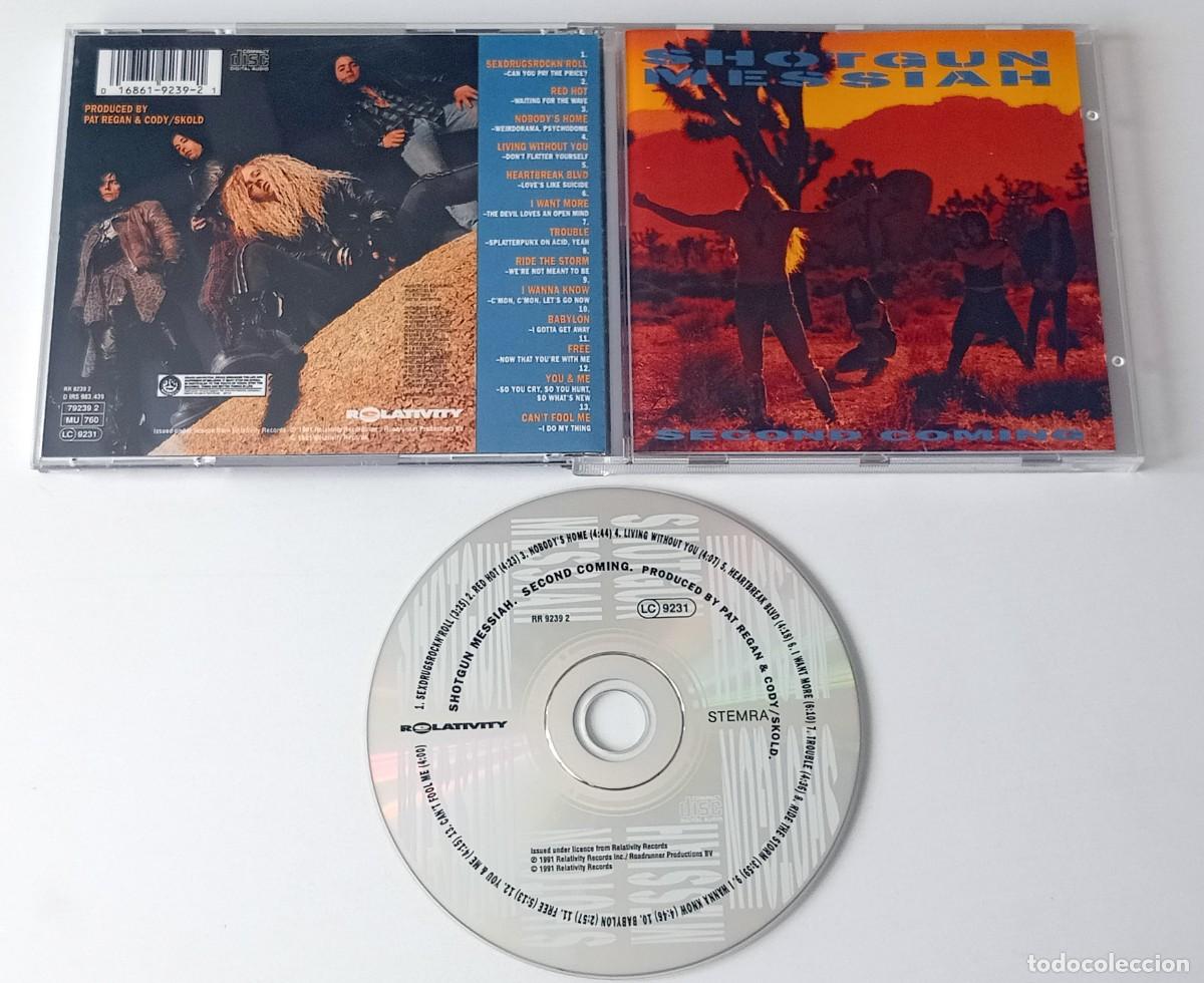 CDs de m&uacute;sica: CD SHOTGUN MESSIAH - SECOND COMING - Foto 2