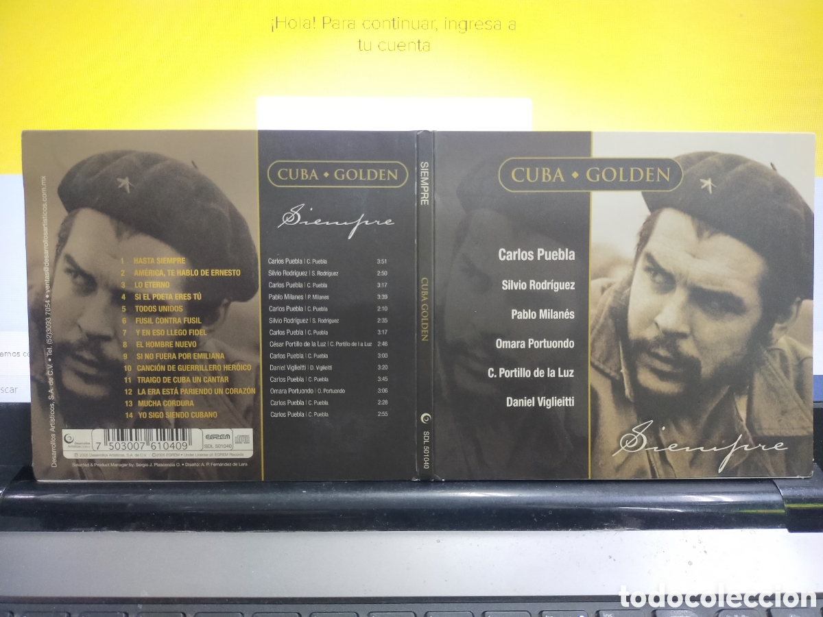CDs de m&uacute;sica: Cuba golden CD siempre M&eacute;xico 2005 - Foto 1