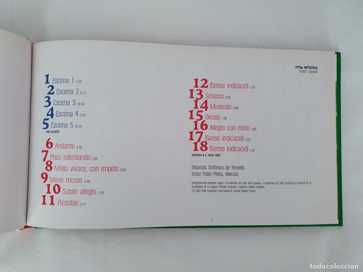 CDs de m&uacute;sica: Robert Gerhard - Temps de Sons i Emocions, n&uacute;m. 12 - Libro + CD - Foto 3