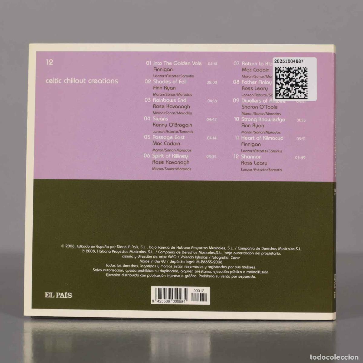 CDs de m&uacute;sica: CD. celtic chillout creations - Foto 2