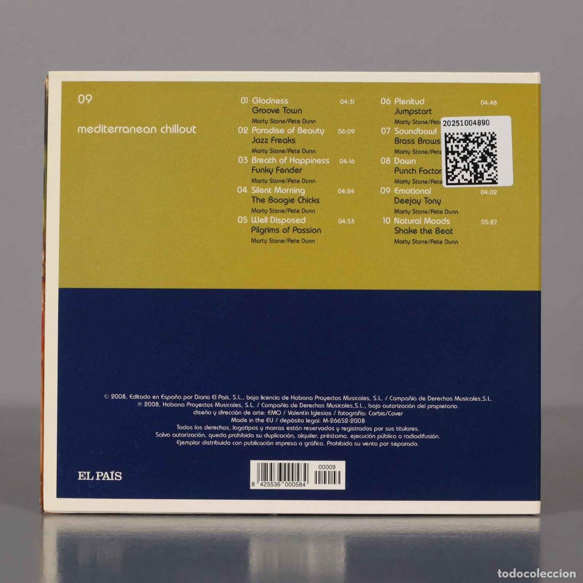 CDs de m&uacute;sica: CD. mediterranean chillout - Foto 2