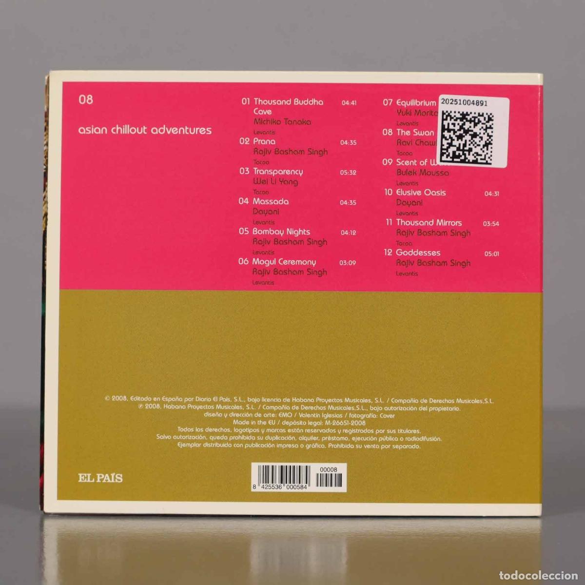 CDs de m&uacute;sica: CD. Various &ndash; Asian Chillout Adventures - Foto 2