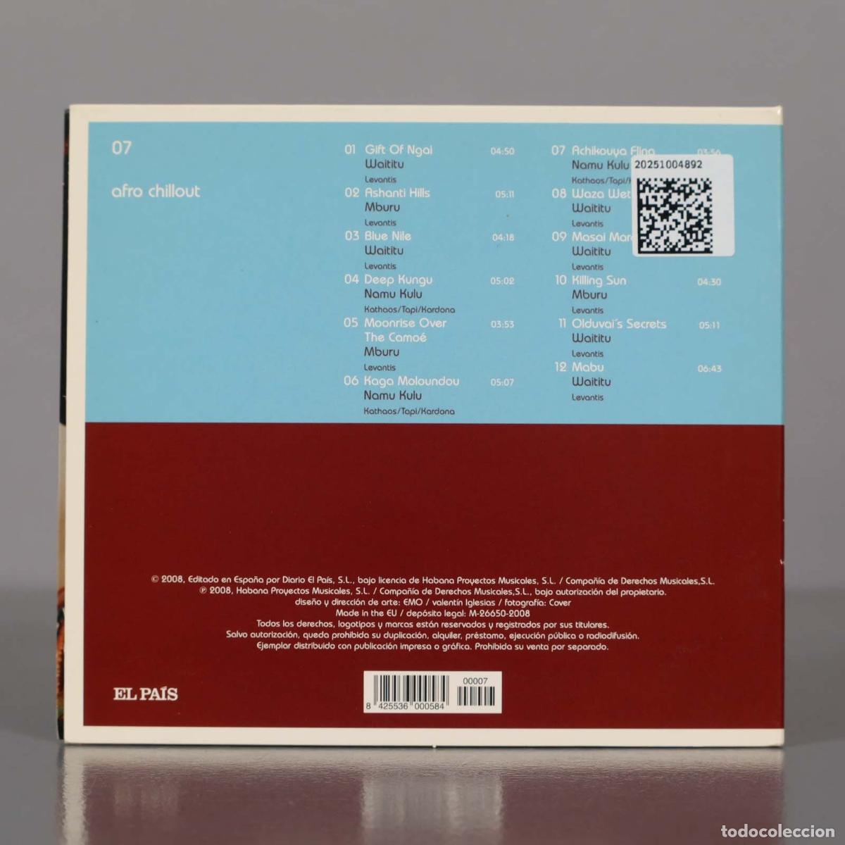 CDs de m&uacute;sica: CD. Various &ndash; Afro Chillout - Foto 2
