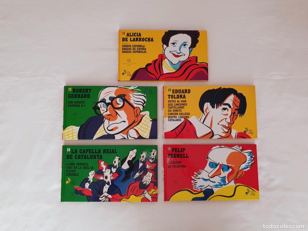 CD de M&uacute;sica: Lote 5 libros + CD - Colecci&oacute;n Temps de Sons i Emocions: N&uacute;meros 11, 12, 14, 15 y 16