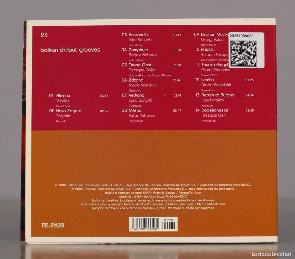 CDs de m&uacute;sica: CD. balkan chillout grooves - Foto 2