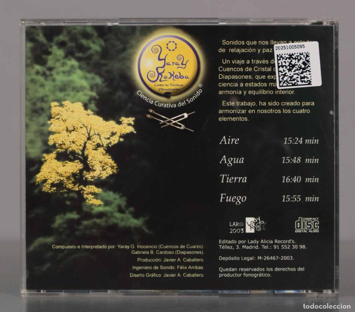 CDs de m&uacute;sica: CD. Yaray Kokeba: Cuatro Elementos - Foto 2