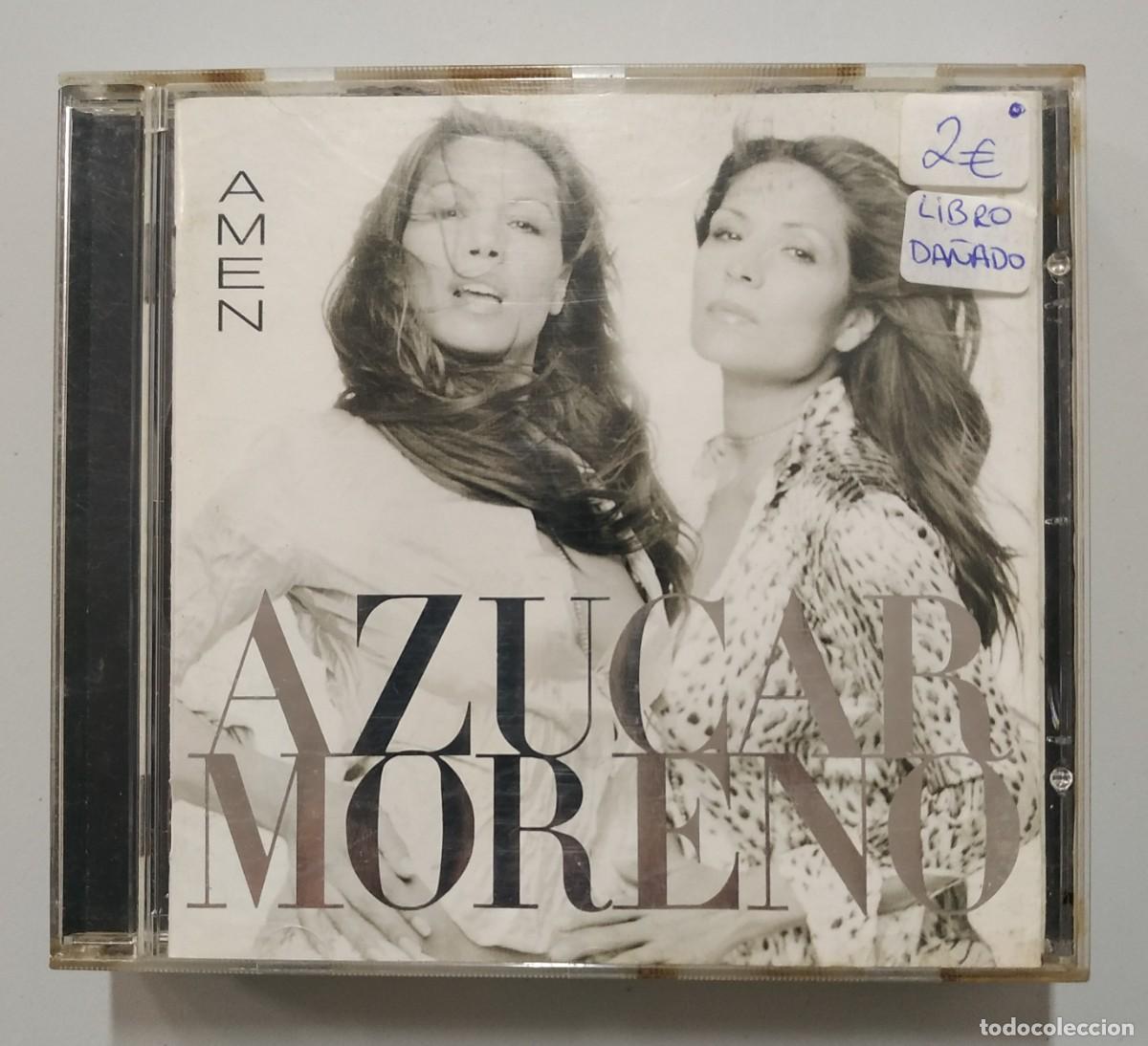 CDs de m&uacute;sica: CD AZUCAR MORENO AMEN (LIBRETO INTERIOR DA&Ntilde;ADO) - Foto 1