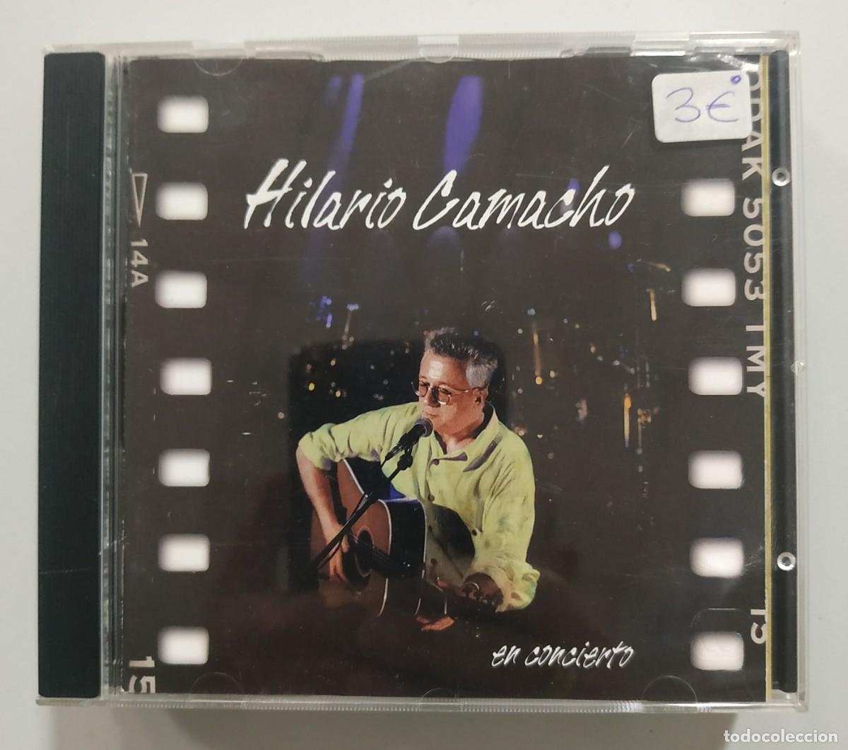 CDs de m&uacute;sica: CD HILARIO CAMACHO EN CONCIERTO - Foto 1