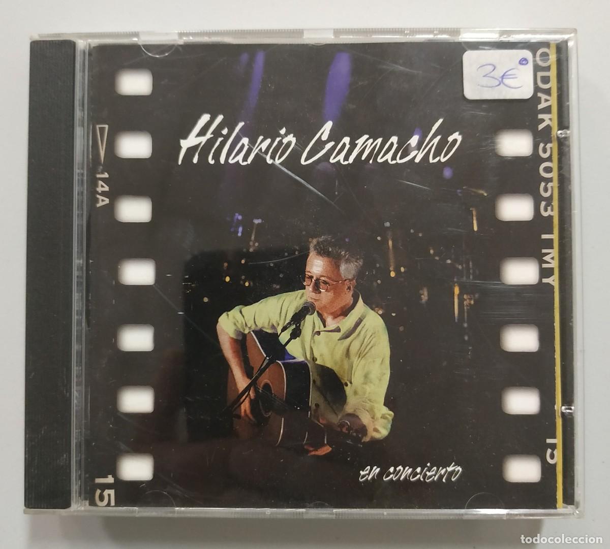 CDs de m&uacute;sica: CD HILARIO CAMACHO EN CONCIERTO - Foto 1